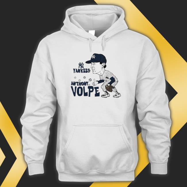 Anthony Volpe New York Yankees Homage Caricature Crewneck Sweatshirt
