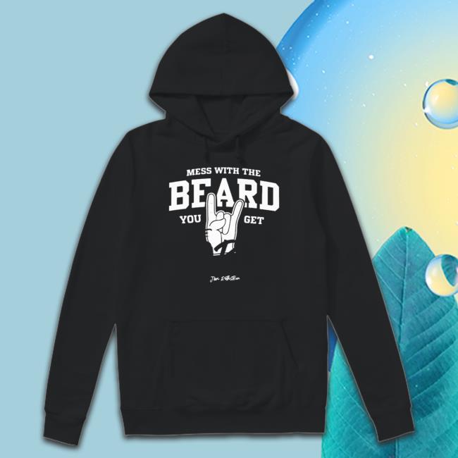 Official Mess With The Beard You Get The Horns Tee Shirt