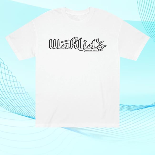 Official Wahlid Store Wahlid's Kabob And Grill Funny T Shirt