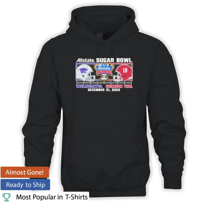 Kansas State Wildcats Vs Alabama Crimson Tide Allsate Sugar Bowl Risk Rate Hoodie Kansas State Wildcats Vs Alabama Crimson Tide Allsate Sugar Bowl Risk Rate Long Sleeve Shirt