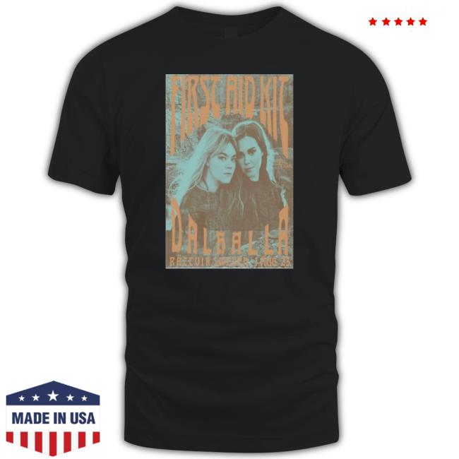 First Aid Kit Dalhalla August 23 2023, Rättvik Sweden Poster Shirt