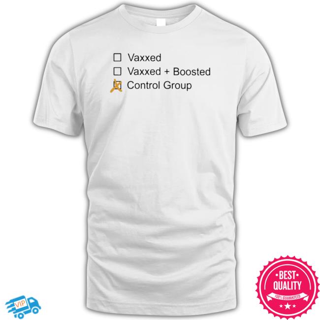 Official Vaxxed Boosted Control Group Sweater