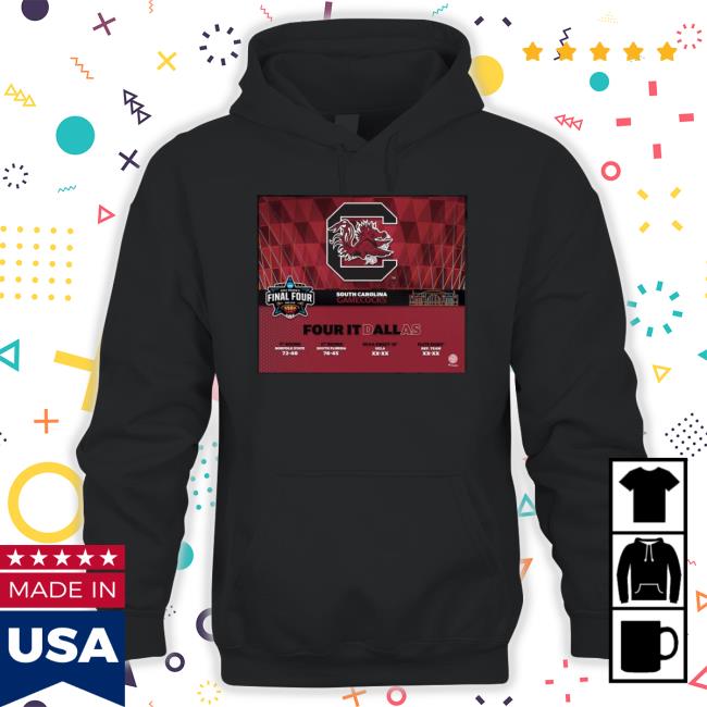 Ncaa Women’S Basketball Tournament March Madness Final Four It Dallas South Carolina Gamecocks 2023 Shirt