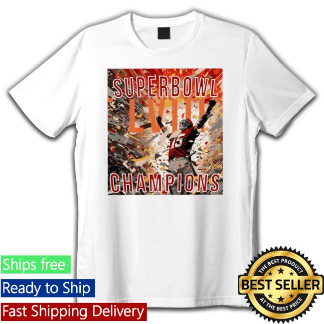 Original Super Bowl Lviii Champions Kansas City Chiefs Patrick Mahomes Celebrate Victory T-Shirt