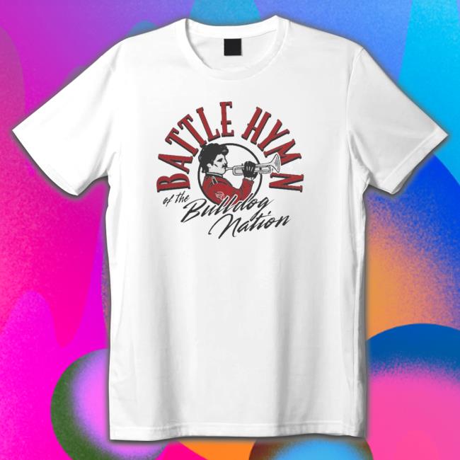 Official Georgia Battle Hymn Of The Bulldog Nation Ringer shirt, hoodie, tank top, sweater and long sleeve t-shirt