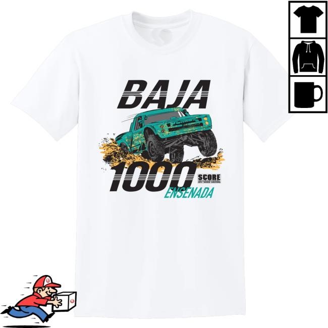 Official International Gear Merch Baja 1000 Trophy Truck Tee - Ensenada Long Sleeve Shirt