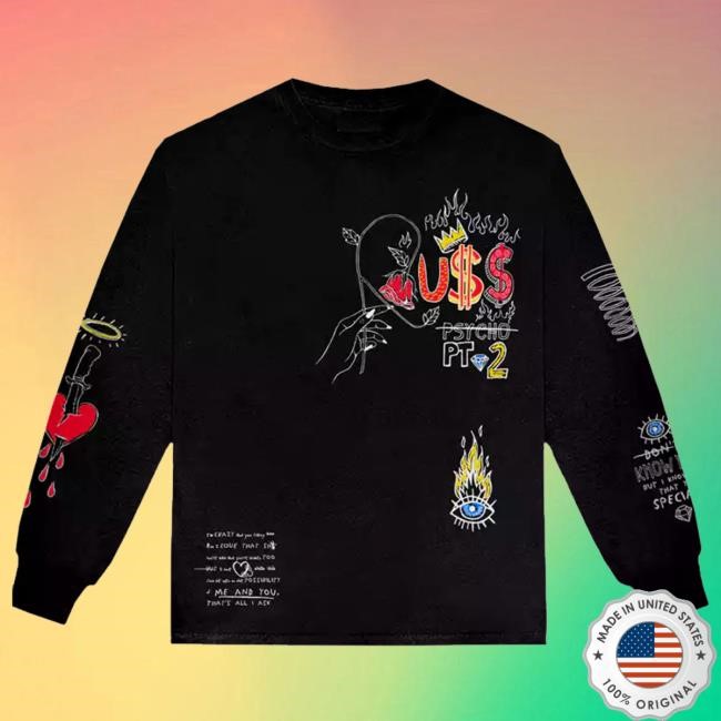 Official Merchbar Merch Psycho Pt. 2 Long Sleeve Shirt