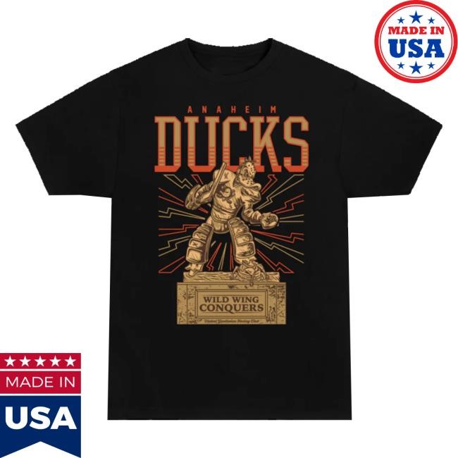 Anaheim Team Store Wild Wing The Conqueror New Shirt