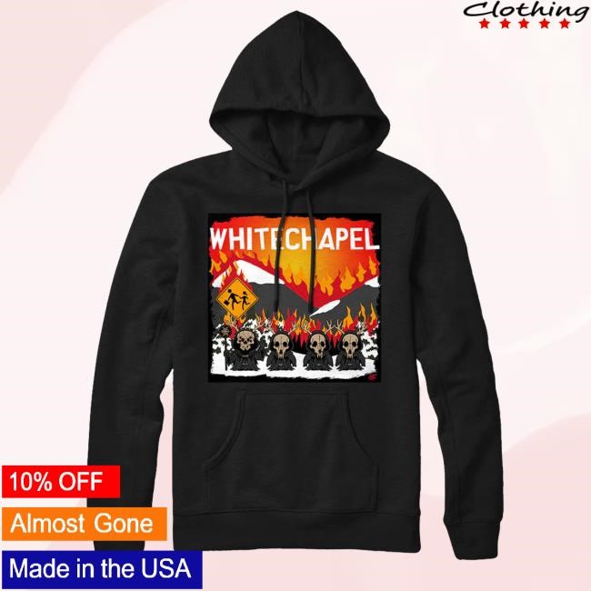 white chapel band merch shop Store Park Black T Shirts