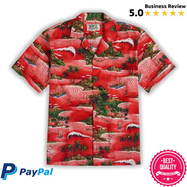 Hawaiianshirts Shop Kaihalulu Beach Hawaiian Hooded Sweatshirt