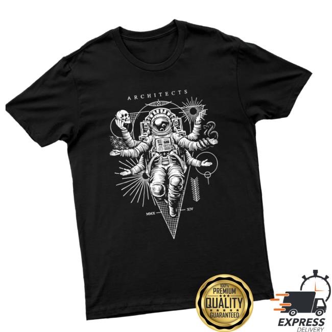 Official Architects Merch Shop Astronaut Black T-Shirt