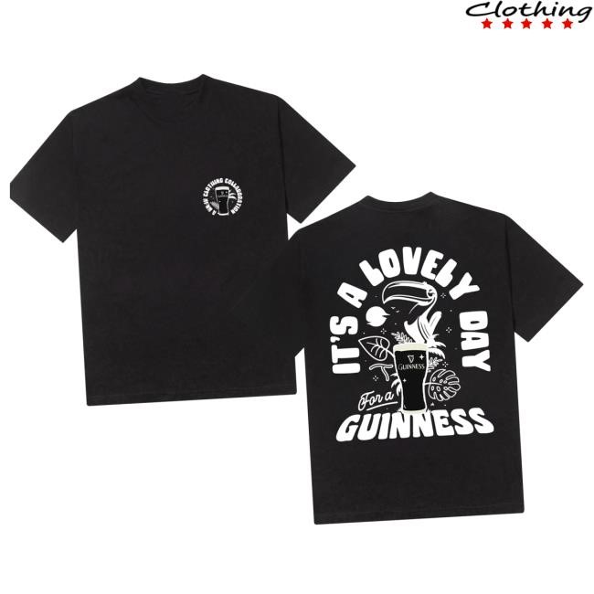 Trending Unikclothing Merch Store Guinness X Un K 'Jungle' Sweater - Black Shirts