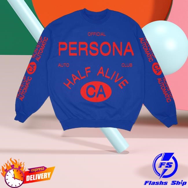 Halfalive Merch Persona Auto Club Hoodie