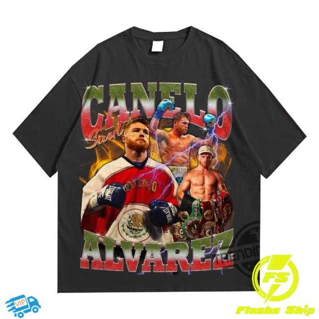 Official New Canelo Alvarez Shirt Canelo Alvarez Undisputed King Mexico Goat Saul Alvarez Shirt Canelo Alvarez Saul Sweatshirt