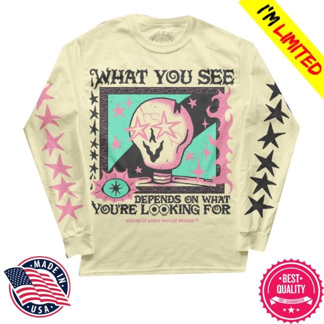 Wizardofbarge Merch Store Shop What You See Tee Shirt