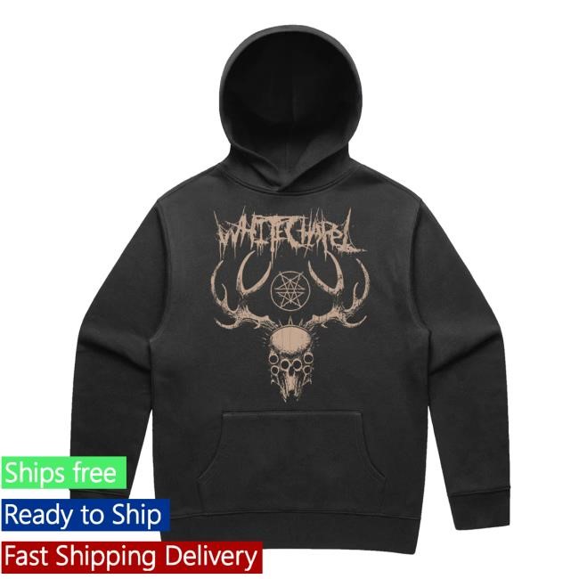 Whitechapel Hymns In Dissonance Faded Zip Hoodie