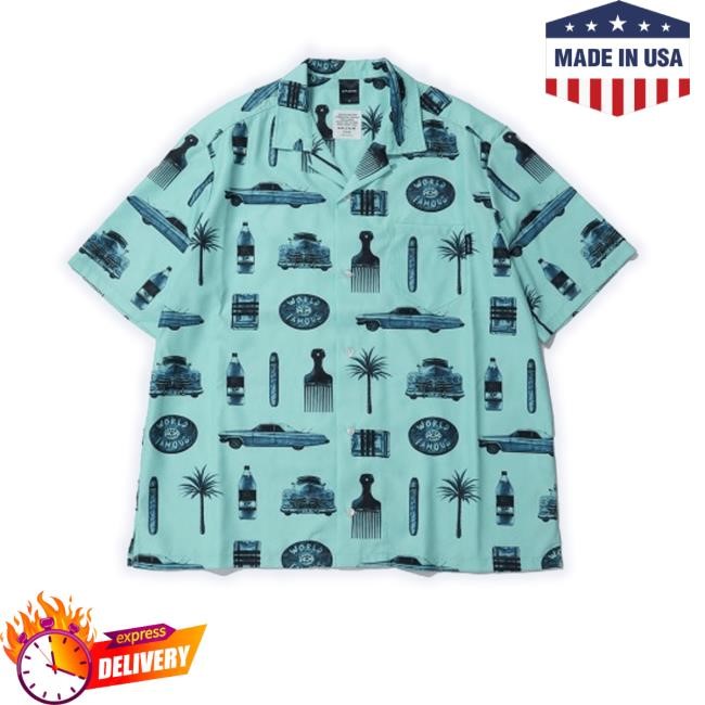 Official Trending Store Applebum Cali Aloha Shirt Green Shirt