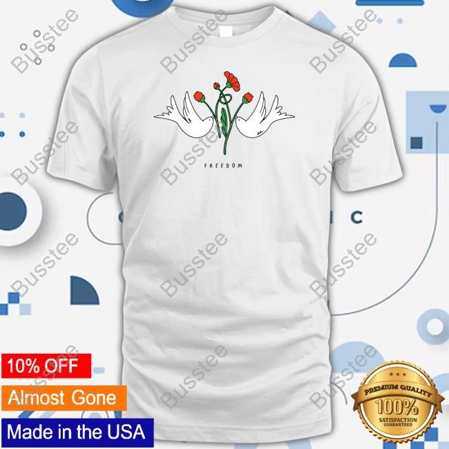 Weareprintsocial Merch Two Birds Freedom Tee Shirt