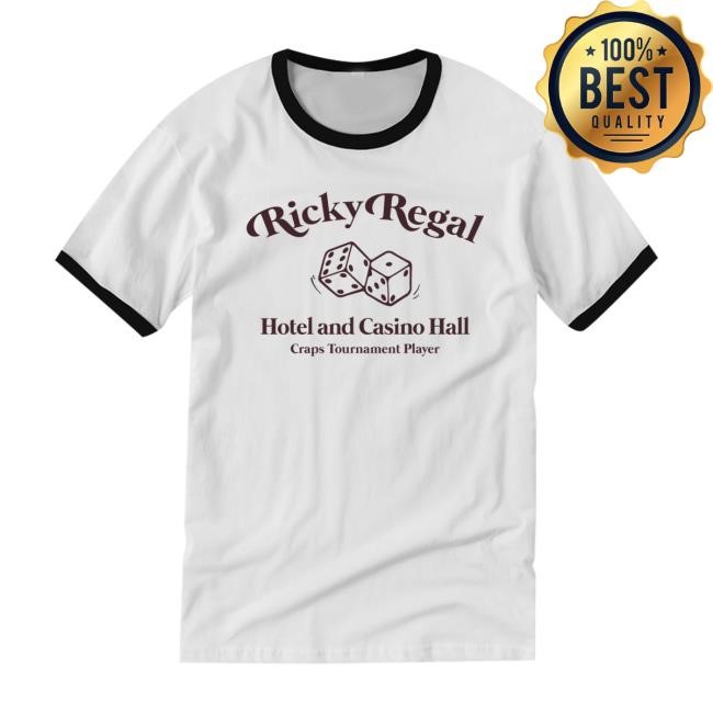 Brunomars Ricky Regal Hotel And Casino Hall Tee