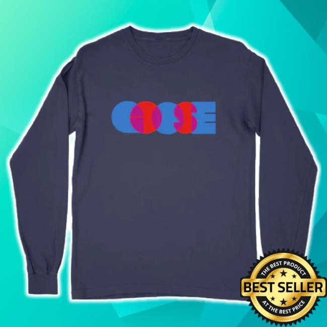 Original Stacked Logo Long Sleeve T Shirt Goose The Band Shop