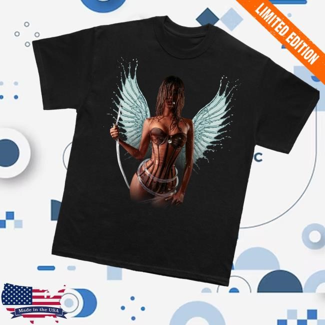 Tyla X Victoria's Secret Black Tee Shirt
