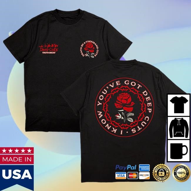 You Me At Six Merch Deep Cuts Long Sleeve Shirt