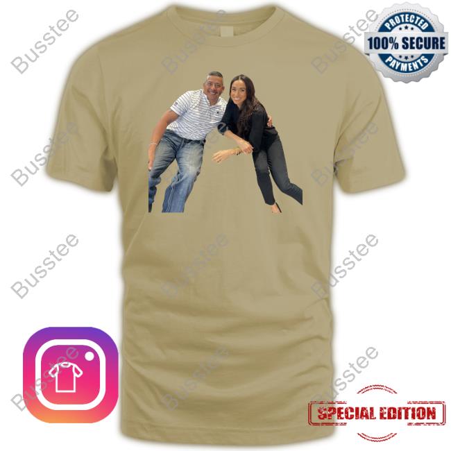 Meghan Is Sitting In The Dad Chair New Shirt Meghan Is Sitting With Daddy Tee Shirt