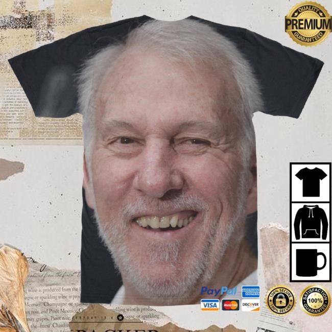 Trending Subliworks Merch Gregg Popovich Big Face Classic Shirt