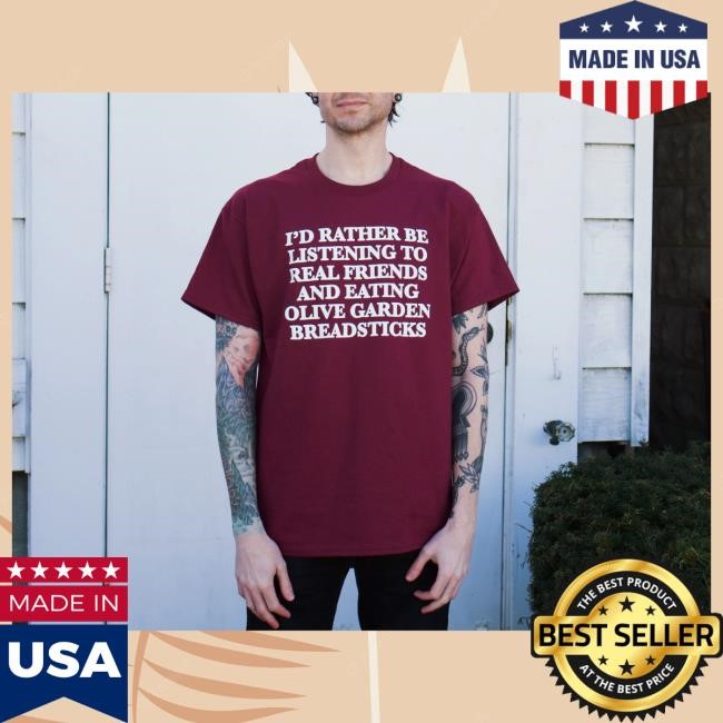 Real Friends Merch Maroon Breadsticks Hoodie