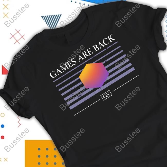 Outsidexbox Games Are Back Ox Long Sleeve T Shirt