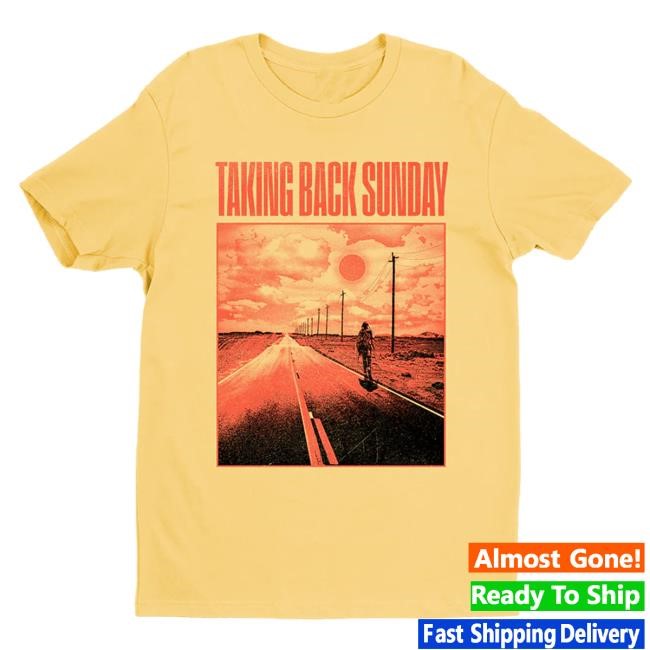 Official Taking Back Sunday Store Taking Back Sunday Hitchhiker Crewneck Sweatshirt