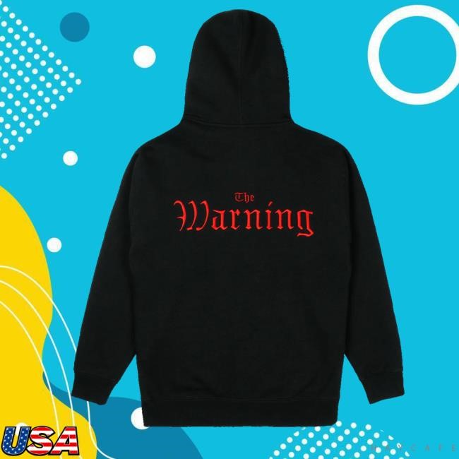 The Warning Band Merch Keep Me Fed Embroidered Zip Up Hoodie