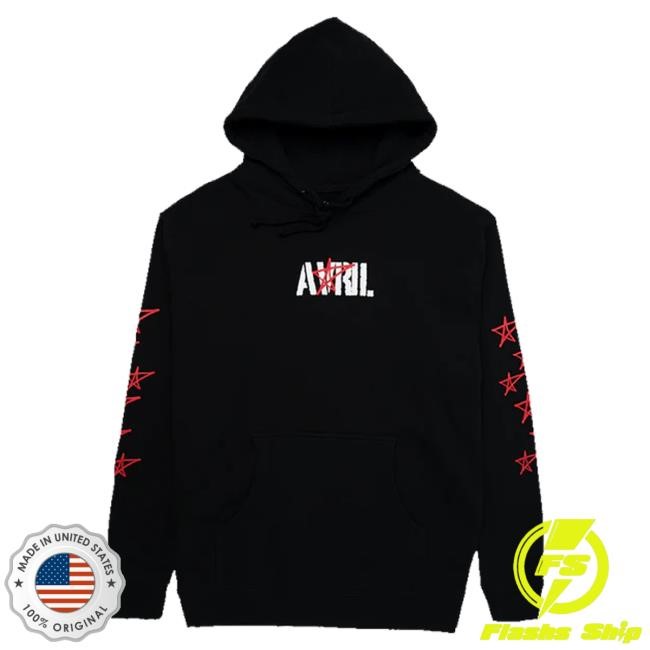 Avril Lavigne Merch Avril Stencil Tee