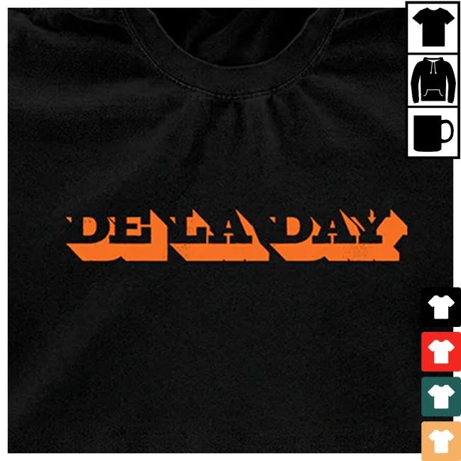 De La Soul Store De La Day Black Hoodie Sweatshirt