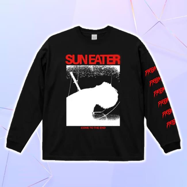 Trending Prompts - 'Sun Eater' T-Shirt Greyscale Shop
