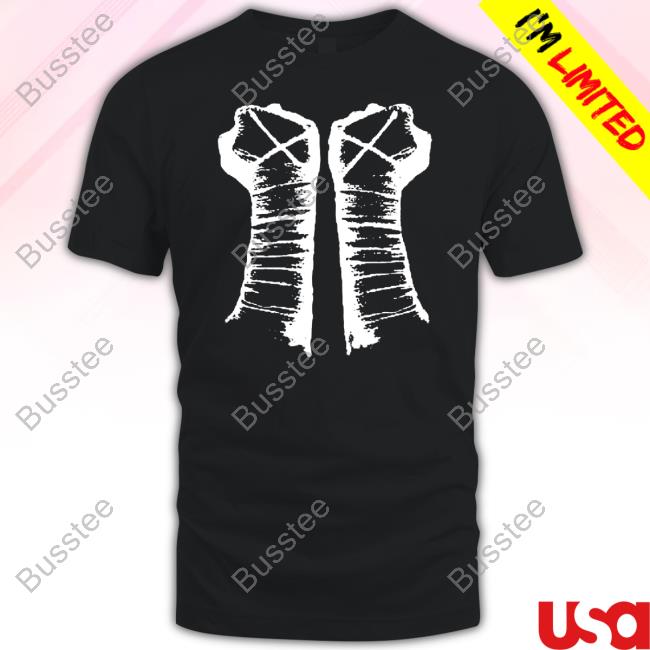Cm Punk Fists Straight Edge T Shirt