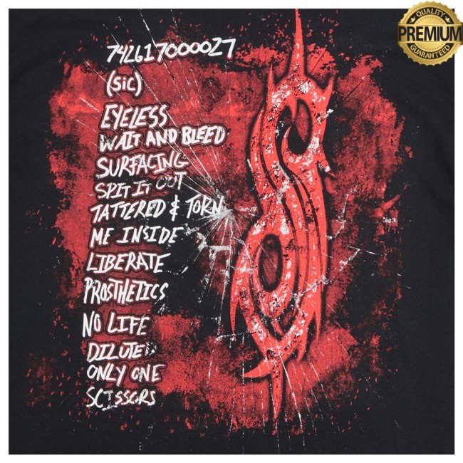 Slipknot Merch Self-Titled Tracklist Funny Shirt