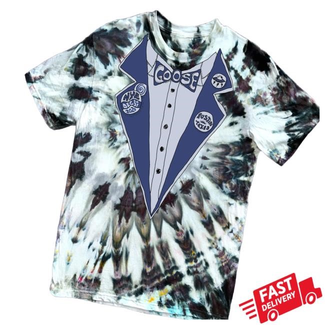 Goose The Band Official Merch Store Tuxedo Tie Dye Shirts