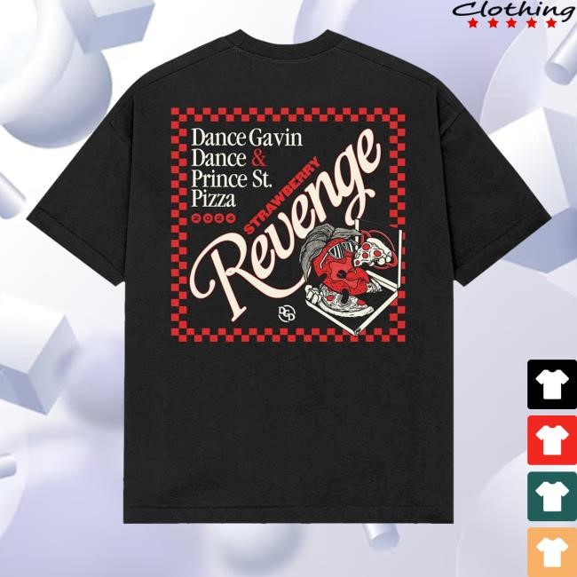 Dance Gavin Dance Band Merch Shop Store Official Strawberry Revenge Shirt