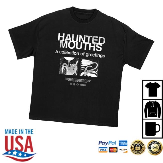 Rise Records Merch Store Haunted Mouths A Collection Of Greetings T-Shirt