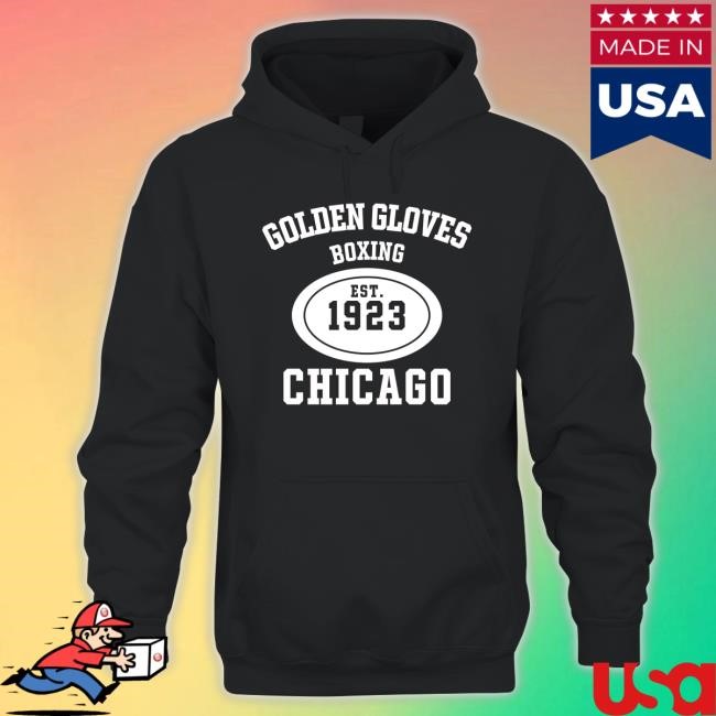 Nick Fuentes Wearing Golden Gloves Boxing Chicago 1923 Long Sleeve Shirt
