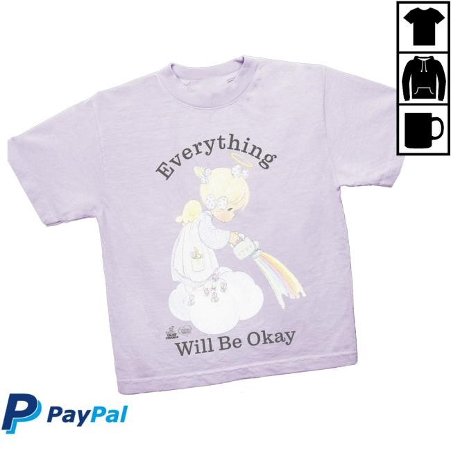 Limited Online Ceramics Merch Store Precious Moments Everything Will Be Ok T-Shirt