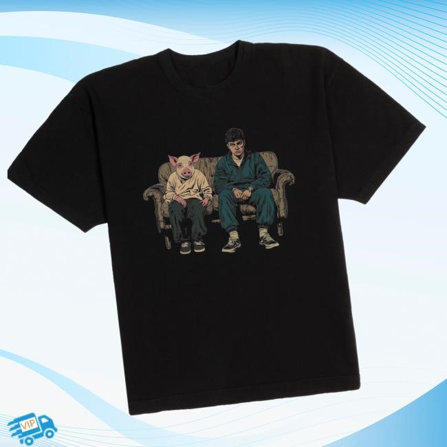 Trending Official Ren Merch Ren Couch And Pig t-shirt, hoodie, tank top, sweater and long sleeve t-shirt