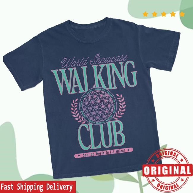 Trending Lostbrostradingco Merch Store World Showcase Walking Club Tee