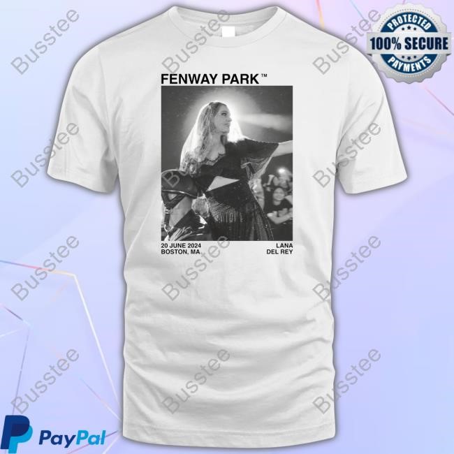 Lana Del Rey Merch Photo Fenway Park Long Sleeve T Shirt