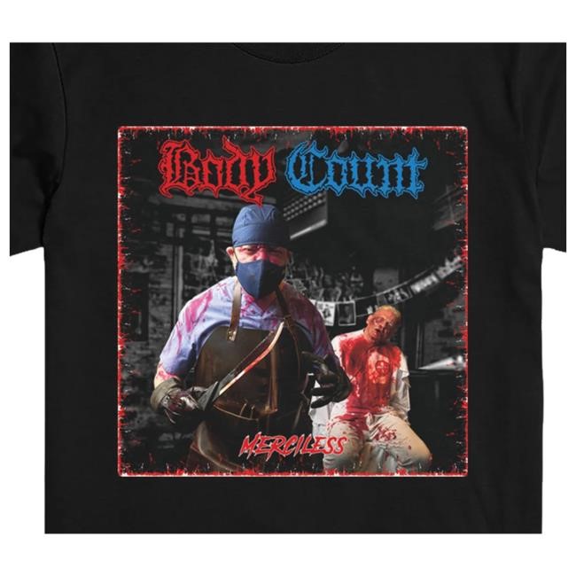 Body Count Merch Merciless Album Hoodie