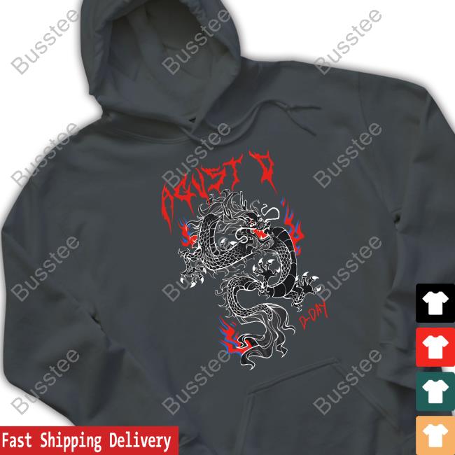 Bloomingdream Merch Dragon Agust D 'D-Day' Shirt Dragon Agust D 'D-Day' Hoodie