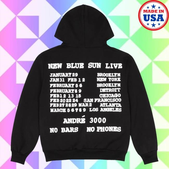 Official Andre 3000 Merch Cactus Live In Person Tee Shirt