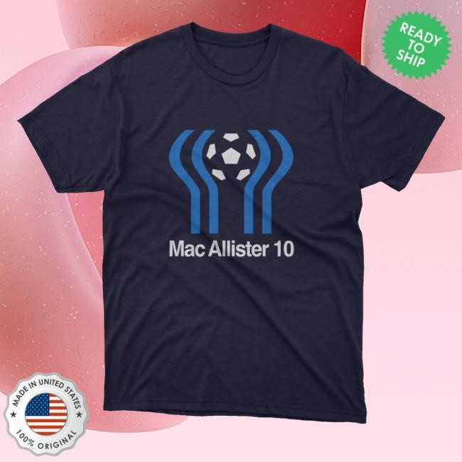 Theanfieldwrap Merch Mac Allister 10 Sweatshirt