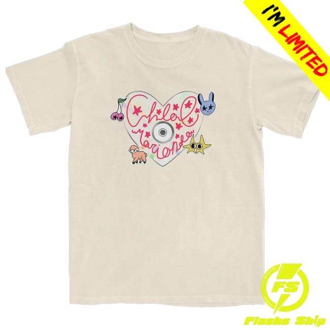 Chloe Moriondo Merch Store Cd Heart Crewneck Sweatshirt